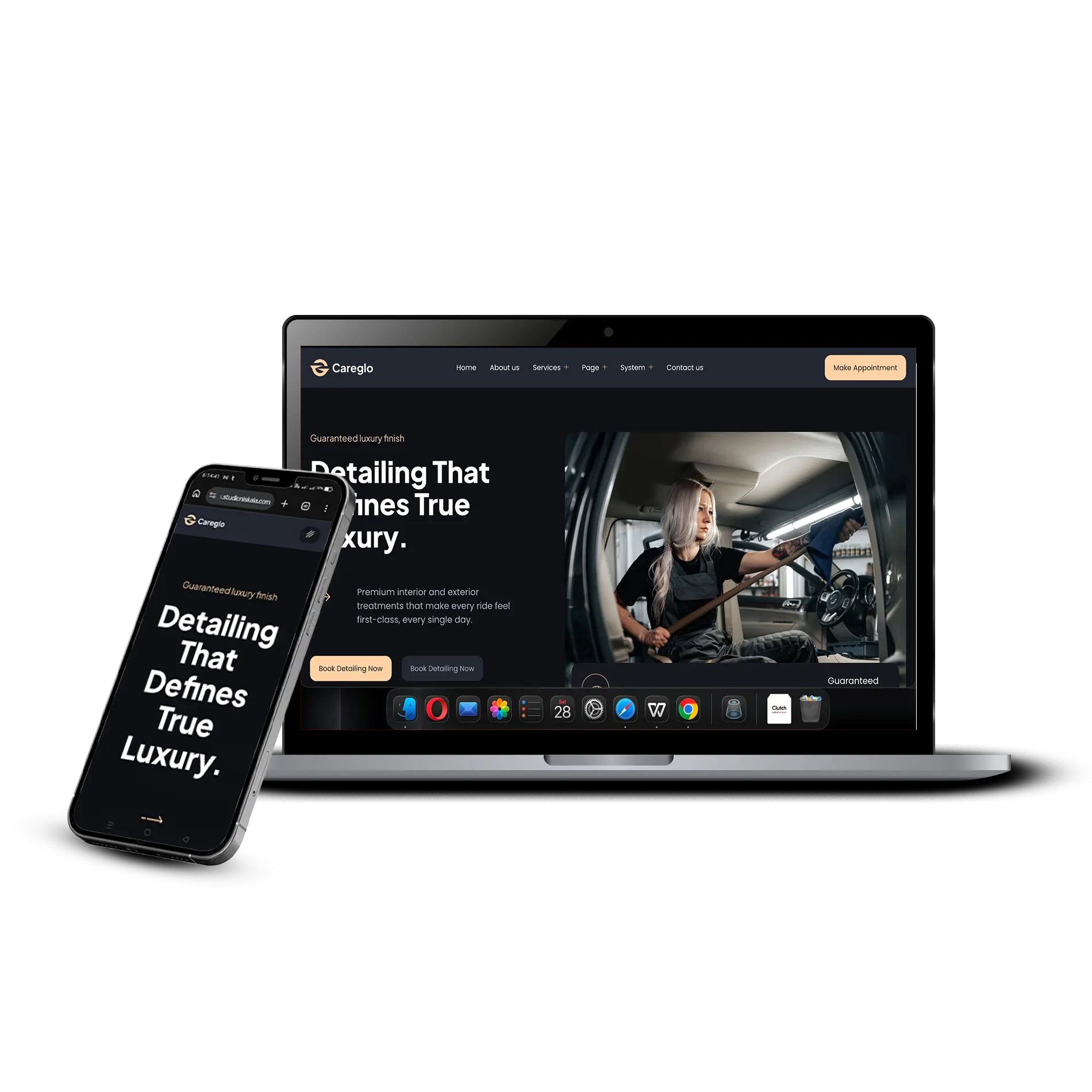 Landing page project preview