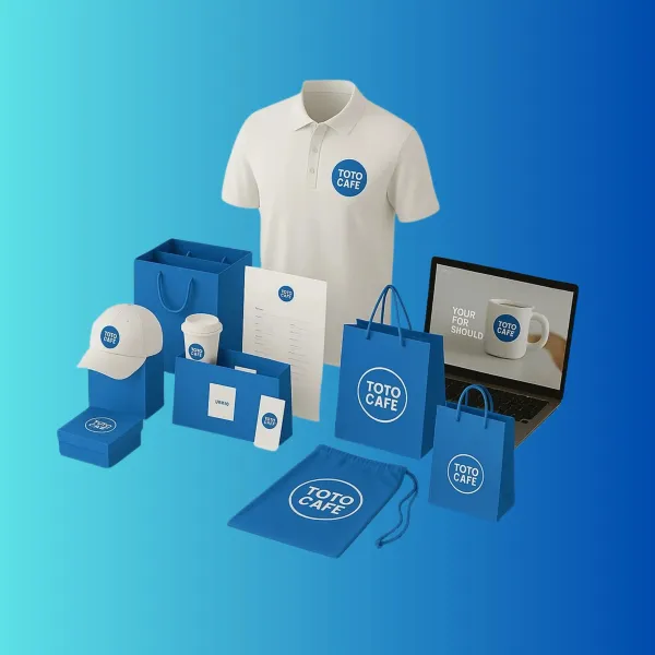 Creative marketing design brand promotion