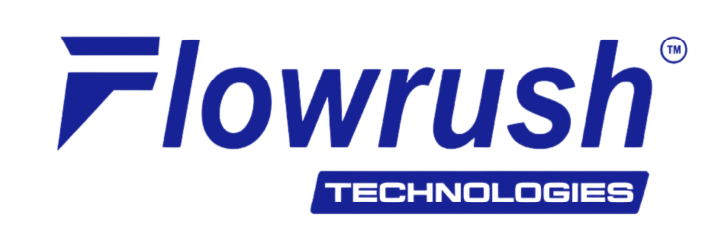 Flowrush dark blue logo